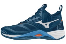Mizuno Wave Momentum 2 Mid – Unisex volejbalová obuv – Modrá