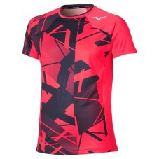 Mizuno DB Shadow Graphic Tee – Pánské tenisové triko – Červená