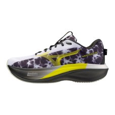 Mizuno Wave Rider 30 Amsterdam – Unisex silniční běžecká obuv – Černo-bílá