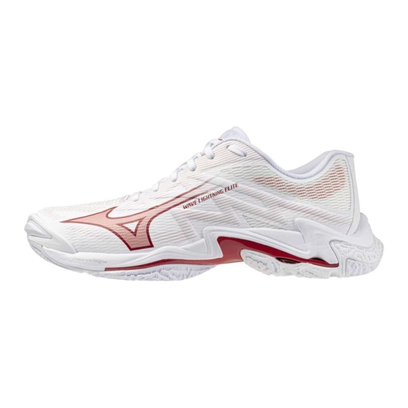 Mizuno Wave Lightning Elite – Dámská volejbalová obuv – Bílá - Velikost: EUR 42.5