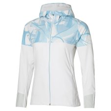Mizuno Paris Athlete Hooded Jacket – Dámská sportovní bunda – Bílá