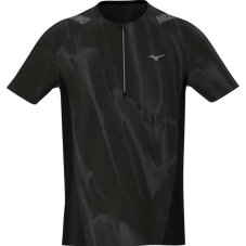 Mizuno Trail Graphic Tee – Pánské běžecké triko – Černá