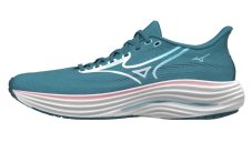 Mizuno Wave Rider 29 – Dámská silniční běžecká obuv – Modro-zelená