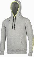 Mizuno Sweat Hoodie – Pánská sportovní mikina – Šedá