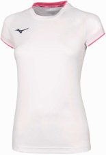 Mizuno Core Short Sleeve Tee – Dámské sportovní triko – Bílá