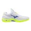 Mizuno Wave Stealth 6 – Unisex halová obuv – Bílo-žlutá