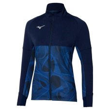 Mizuno Paris Athlete Hybrid Warm up Jacket – Dámská sportovní bunda – Tmavě modrá