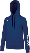 Mizuno Terry Hoodie – Dámská sportovní mikina – Modrá