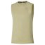 Mizuno Core Impulse Sleeveless – Pánské běžecké tílko – Béžová - Velikost: XL