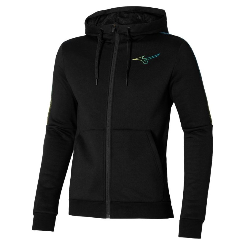Mizuno Release Sweat Jacket – Pánská sportovní mikina – Černá