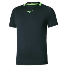 Mizuno Tee – Pánské tenisové triko – Černá