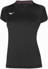 Mizuno Core Short Sleeve Tee – Dámské sportovní triko – Černá