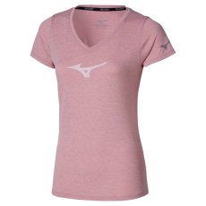 Mizuno Core Runbird Tee – Dámské běžecké triko – Růžová