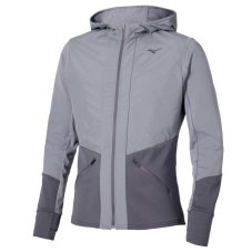 Mizuno Active Warm Hybrid FZ Hd LS – Pánská běžecká bunda – Šedá