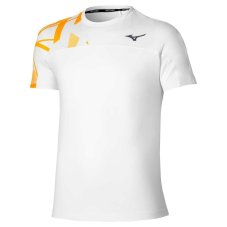 Mizuno Daybreakers Shadow Tee – Pánské tenisové triko – Bílá