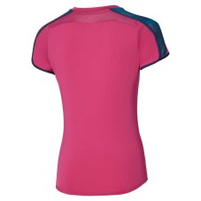 Mizuno Frontier Tee – Dámské tenisové triko – Fialová