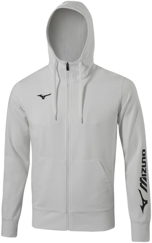 Mizuno Terry FZ – Pánská sportovní mikina – Šedá