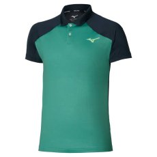 Mizuno Stargazer Shadow Polo – Pánské tenisové triko – Zelená