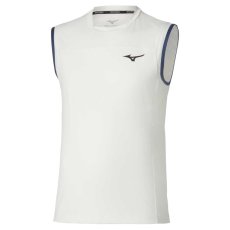 Mizuno Stargazer Shadow Sleeveless – Pánské tenisové tílko – Bílá