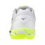 Mizuno Wave Phantom 3 – Unisex halová obuv – Bílo-žlutá - Velikost: EUR 44.5