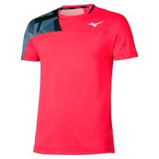 Mizuno Daybreakers Shadow Tee – Pánské tenisové triko – Červená