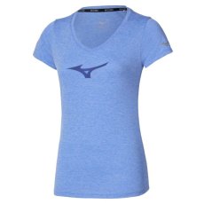 Mizuno Core Runbird Tee – Dámské běžecké triko – Modrá