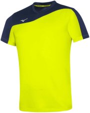 Mizuno Authentic Myou Tee – Pánské sportovní triko – Žlutá