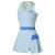 Mizuno Stargazer Dress – Dámské tenisové šaty – Modrá