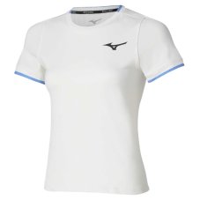Mizuno Stargazer Tee – Dámské tenisové triko – Bílá