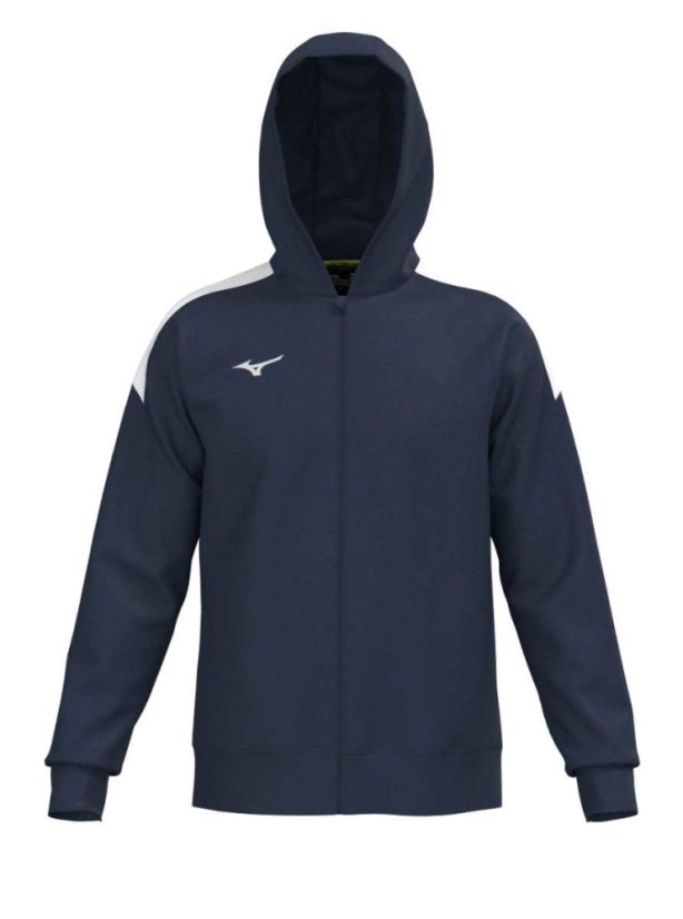 Mizuno MZNRB Track Jacket – Pánská lehká sportovní bunda – Modrá - Velikost: 3XL
