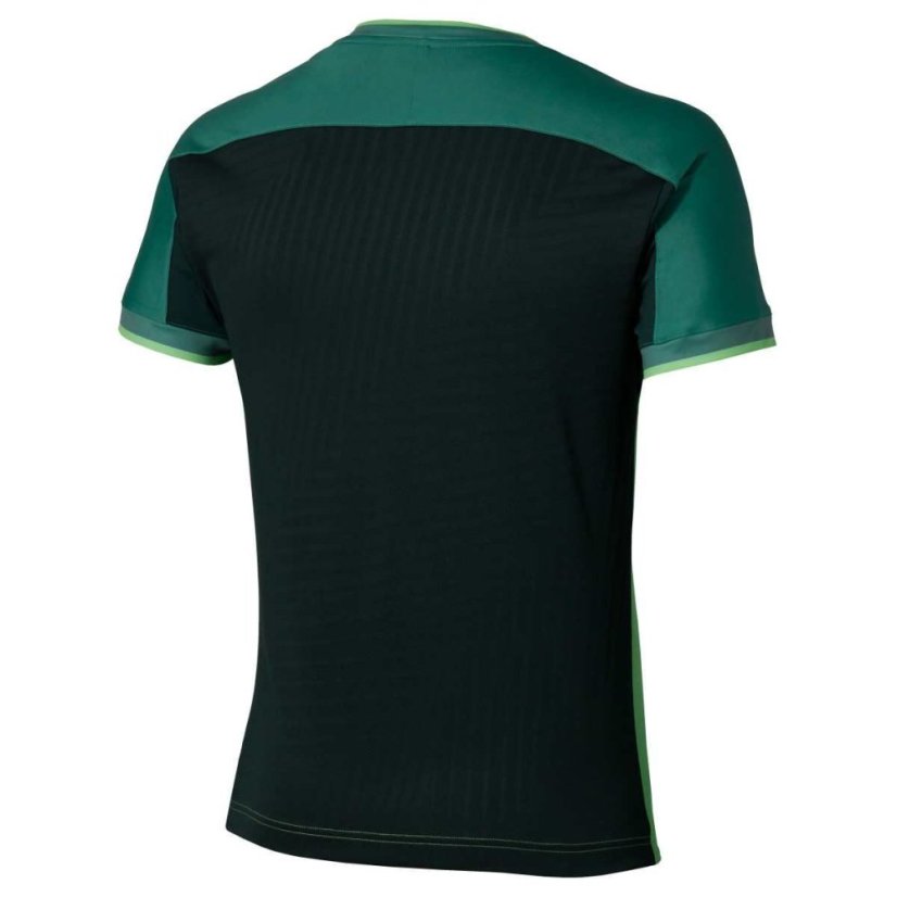 Mizuno Stargazer Shadow Graphic Tee – Pánské tenisové triko – Zelená