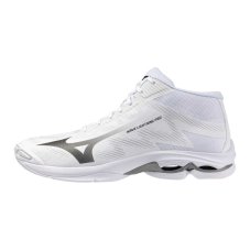 Mizuno Wave Lightning Pro Mid – Unisex volejbalová obuv – Bílá
