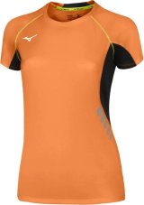 Mizuno Premium JPN Tee – Dámské běžecké triko – Oranžová