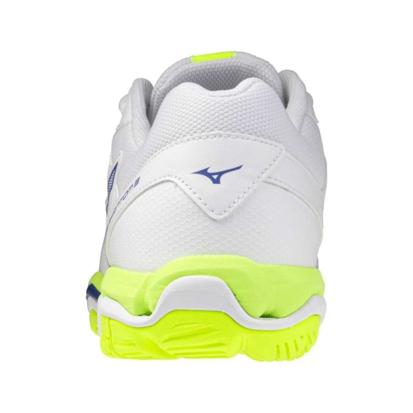 Mizuno Wave Phantom 3 – Unisex halová obuv – Bílo-žlutá