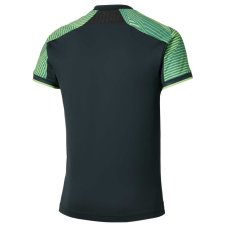 Mizuno Stargazer Shadow Tee – Pánské tenisové triko – Černo-zelená