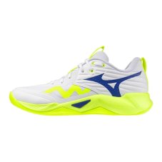 Mizuno Wave Momentum Pro – Unisex volejbalová obuv – Bílo-žlutá