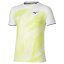 Mizuno Stargazer Shadow Graphic Tee – Pánské tenisové triko – Bílá