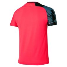 Mizuno Daybreakers Shadow Tee – Pánské tenisové triko – Červená