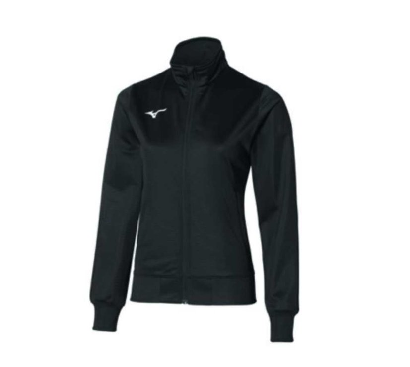 Mizuno Core TR Jacket – Dámská lehká sportovní bunda – Černá - Velikost: L