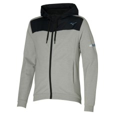 Mizuno Sweat Jacket – Pánská sportovní mikina – Šedá
