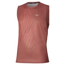Mizuno Core Graphic Sleeveless – Pánské běžecké tílko – Hnědá