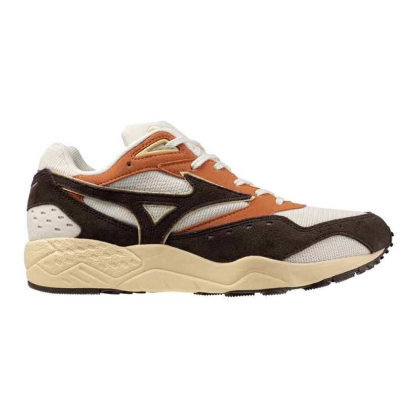 Mizuno Contender – Unisex volnočasové tenisky – Hnědo-oranžová - Velikost: EUR 39