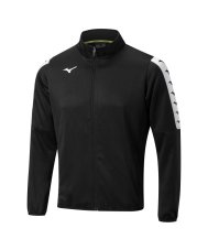 Mizuno Nara Interlock Track Jacket – Juniorská lehká sportovní bunda – Černá