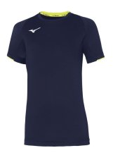 Mizuno Core Short Sleeve Tee – Juniorské sportovní triko – Tmavě modrá
