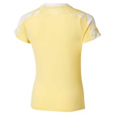 Mizuno Daybreakers Printed Tee – Dámské tenisové triko – Žlutá
