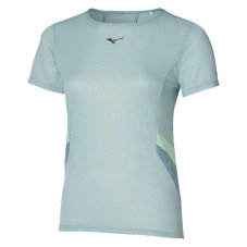 Mizuno DryAeroFlow Tee – Dámské běžecké triko – Světle zelená