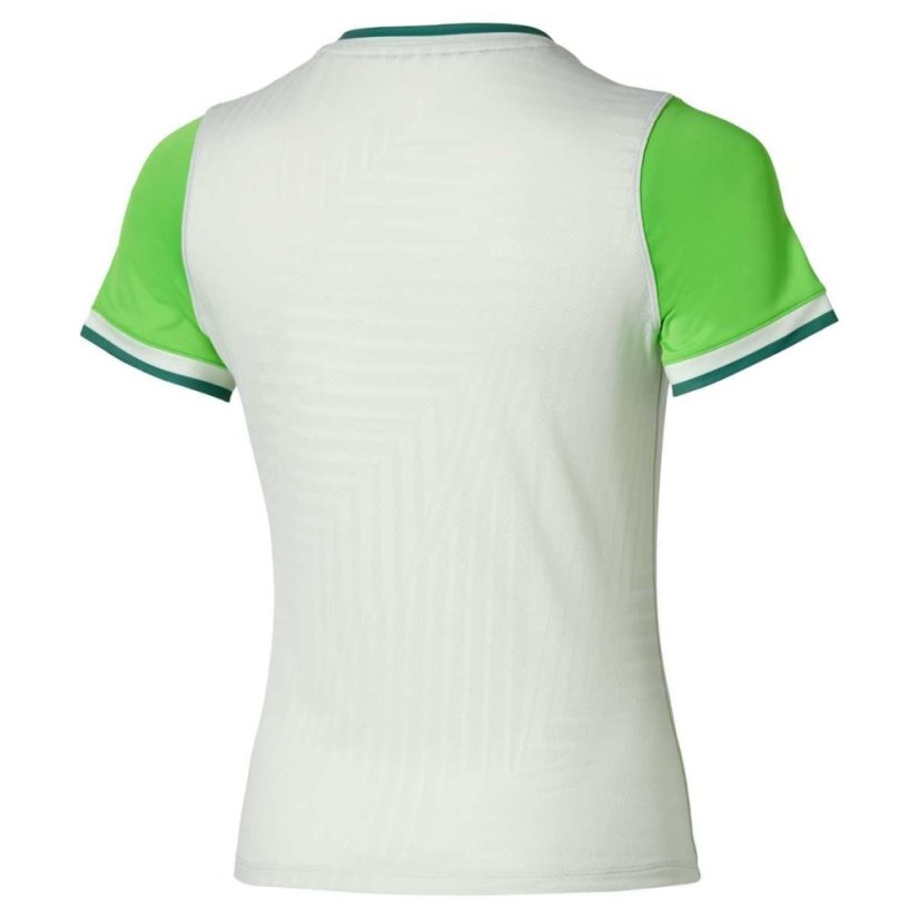 Mizuno Stargazer Tee – Dámské tenisové triko – Zelená