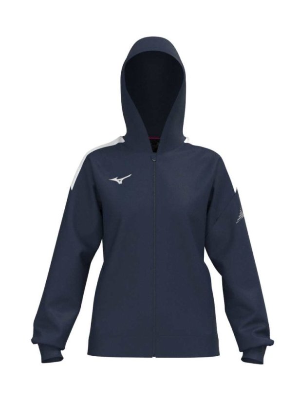 Mizuno MZNRB Track Jacket – Dámská lehká sportovní bunda – Modrá