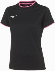 Mizuno Tee – Dámské volnočasové triko – Černá