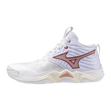 Mizuno Wave Momentum Elite Mid – Dámská volejbalová obuv – Bílá